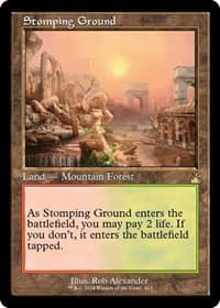 Stomping Ground (Retro Frame) - Ravnica Remastered - Magic: The Gathering card