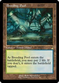 Breeding Pool (Retro Frame) - Ravnica Remastered - Magic: The Gathering card