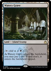 Watery Grave - Ravnica Remastered - Magic: The Gathering card