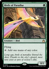Birds of Paradise - Ravnica Remastered - Magic: The Gathering card