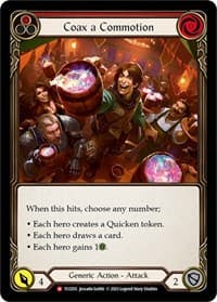 Coax a Commotion - Round the Table: TCCxLSS - Flesh and Blood TCG card