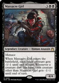 Massacre Girl - Ravnica Remastered - Magic: The Gathering card