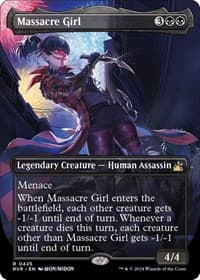 Massacre Girl (Anime Borderless) - Ravnica Remastered - Magic: The Gathering card