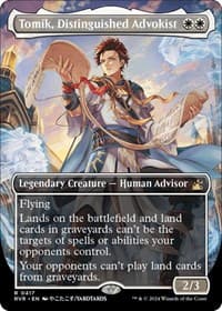 Tomik, Distinguished Advokist (Anime Borderless) - Ravnica Remastered - Magic: The Gathering card