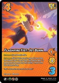 Flashfire Fist: Jet Burn - UniVersus: My Hero Academia: Jet Burn - UniVersus card