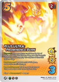 PLUS ULTRA: Prominence Burn - UniVersus: My Hero Academia: Jet Burn - UniVersus card