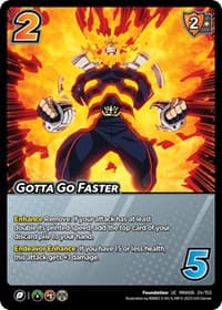 Gotta Go Faster - UniVersus: My Hero Academia: Jet Burn - UniVersus card