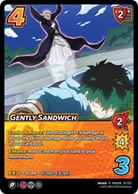 Gently Sandwich - UniVersus: My Hero Academia: Jet Burn - UniVersus card