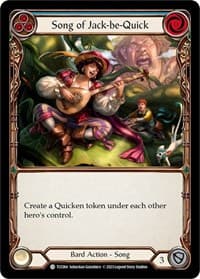 Song of Jack-be-Quick - Round the Table: TCCxLSS - Flesh and Blood TCG card