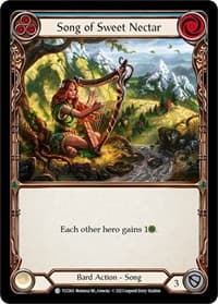 Song of Sweet Nectar - Round the Table: TCCxLSS - Flesh and Blood TCG card