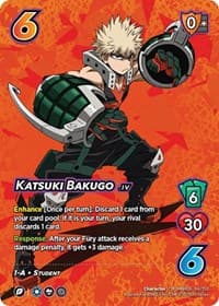 Katsuki Bakugo - UniVersus: My Hero Academia: Jet Burn - UniVersus card