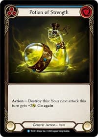 Potion of Strength - Round the Table: TCCxLSS - Flesh and Blood TCG card