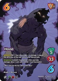 Hood - UniVersus: My Hero Academia: Jet Burn - UniVersus card