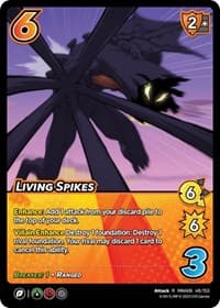 Living Spikes - UniVersus: My Hero Academia: Jet Burn - UniVersus card