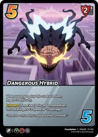 Dangerous Hybrid - UniVersus: My Hero Academia: Jet Burn - UniVersus card