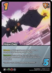 High End - UniVersus: My Hero Academia: Jet Burn - UniVersus card