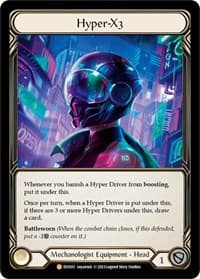 Hyper-X3 - Bright Lights - Flesh and Blood TCG card