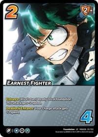 Earnest Fighter - UniVersus: My Hero Academia: Jet Burn - UniVersus card