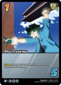 Multitasking - UniVersus: My Hero Academia: Jet Burn - UniVersus card