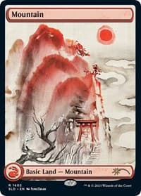 Mountain (1402) - Secret Lair Drop Series - Magic: The Gathering card