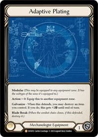 Adaptive Plating - Bright Lights - Flesh and Blood TCG card