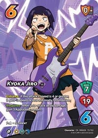 Kyoka Jiro - UniVersus: My Hero Academia: Jet Burn - UniVersus card