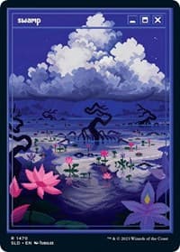 Swamp (1470) - Secret Lair Drop Series - Magic: The Gathering card