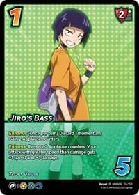 Jiro's Bass - UniVersus: My Hero Academia: Jet Burn - UniVersus card