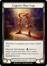 Cogwerx Base Legs - Bright Lights - Flesh and Blood TCG card