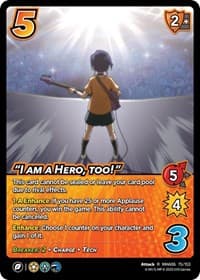 "I am a Hero, too!" - UniVersus: My Hero Academia: Jet Burn - UniVersus card