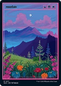 Mountain (1471) - Secret Lair Drop Series - Magic: The Gathering card