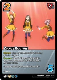 Dance Routine - UniVersus: My Hero Academia: Jet Burn - UniVersus card