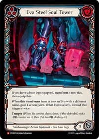 Evo Steel Soul Tower - Bright Lights - Flesh and Blood TCG card