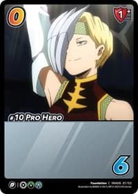 #10 Pro Hero - UniVersus: My Hero Academia: Jet Burn - UniVersus card