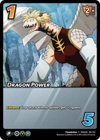Dragon Power - UniVersus: My Hero Academia: Jet Burn - UniVersus card