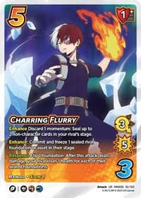 Charring Flurry - UniVersus: My Hero Academia: Jet Burn - UniVersus card