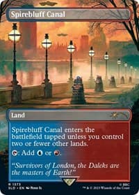 Spirebluff Canal - Secret Lair Drop Series - Magic: The Gathering card