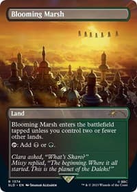 Blooming Marsh - Secret Lair Drop Series - Magic: The Gathering card