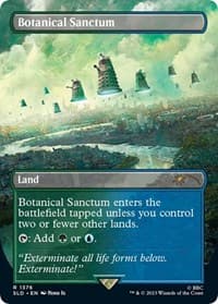 Botanical Sanctum - Secret Lair Drop Series - Magic: The Gathering card