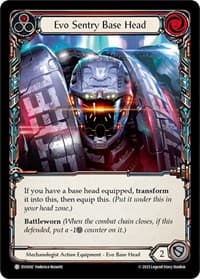 Evo Sentry Base Head - Bright Lights - Flesh and Blood TCG card