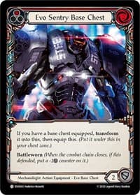 Evo Sentry Base Chest - Bright Lights - Flesh and Blood TCG card