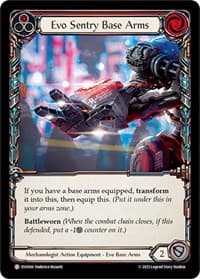 Evo Sentry Base Arms - Bright Lights - Flesh and Blood TCG card