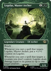 Legolas, Master Archer (Showcase) (Surge Foil) - Universes Beyond: The Lord of the Rings: Tales of Middle-earth - Magic: The Gathering card