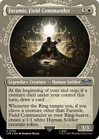 Faramir, Field Commander (Showcase) (Surge Foil) - Universes Beyond: The Lord of the Rings: Tales of Middle-earth - Magic: The Gathering card