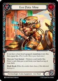 Evo Data Mine - Bright Lights - Flesh and Blood TCG card