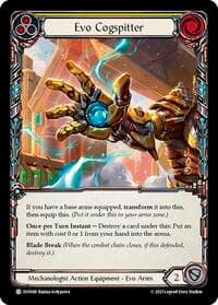 Evo Cogspitter - Bright Lights - Flesh and Blood TCG card