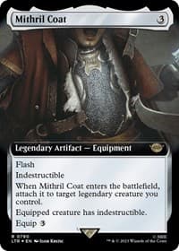 Mithril Coat (Extended Art) (Surge Foil) - Universes Beyond: The Lord of the Rings: Tales of Middle-earth - Magic: The Gathering card