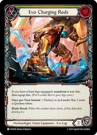 Evo Charging Rods - Bright Lights - Flesh and Blood TCG card