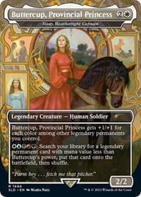 Buttercup, Provincial Princess - Sisay, Weatherlight Captain - Secret Lair Drop Series - Magic: The Gathering card