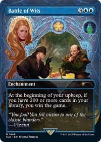 Battle of Wits - Secret Lair Drop Series - Magic: The Gathering card